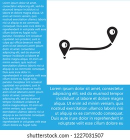 Map localization icon
