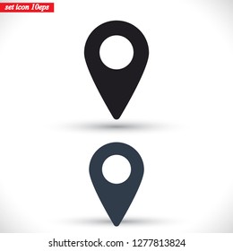 Map localization icon