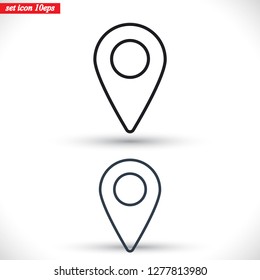 Map localization icon