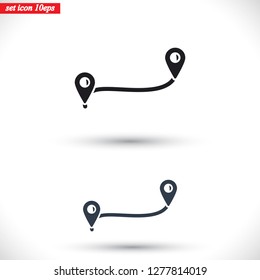 Map localization icon