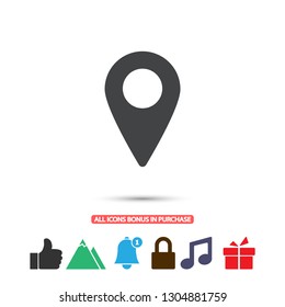 Map localization icon