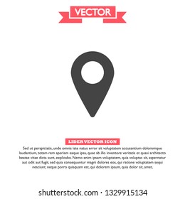 Map localization icon