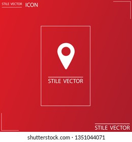 Map localization icon