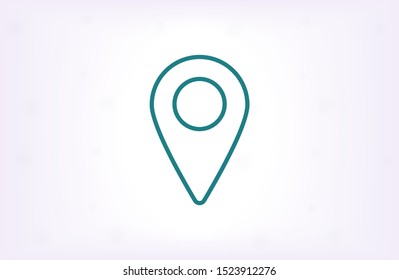 Map localization icon. lorem ipsum Flat Design JPG