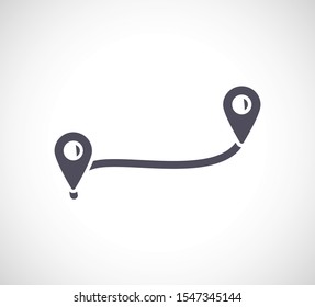 Map localization icon. lorem ipsum Flat Design JPG