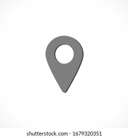 Map localization icon. lorem ipsum Flat Design JPG