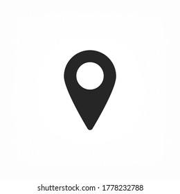 Map localization icon. lorem ipsum Flat Design JPG