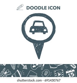 map location doodle