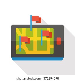 map location flat icon