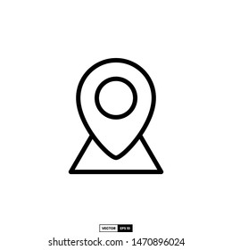 map location icon, design inspiration vector template for interface and any purpose