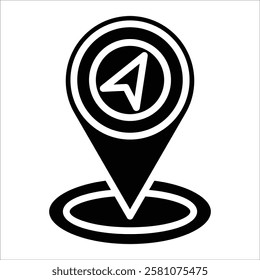 Map Location Icon Element For Design