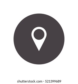 map location icon illustration vector, can be used for web and design