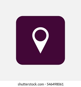 map location icon illustration vector, can be used for web and design