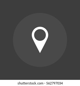 map location icon illustration vector, can be used for web and design.