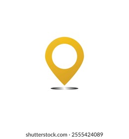 Map location icon, vector design