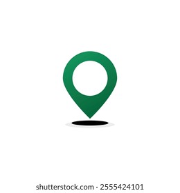Map location icon, vector design