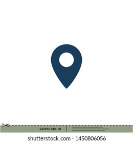 map location icon vector illustration design element