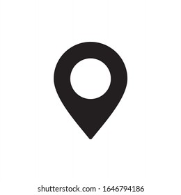 Map location icon vector illustration on white background