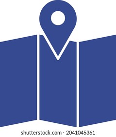 Map Location Isolated Vector icon which can easily modify or edit

