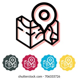 Map Location Marker - Illustration