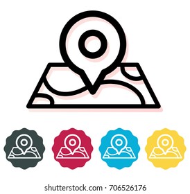 Map Location Marker - Illustration