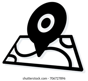 Map Location Marker - Illustration