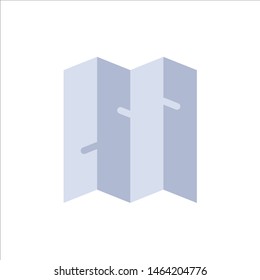 Map, Location, Motivation  Flat Color Icon. Vector icon banner Template. Vector Icon Template background