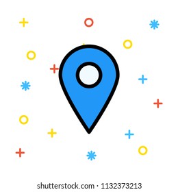 map location pin 
