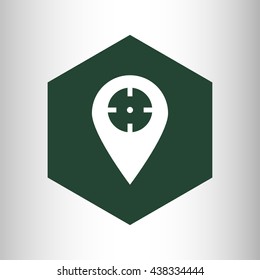 map location pin icon