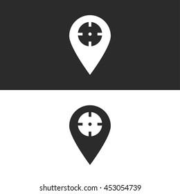 map location pin icon