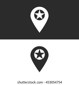 map location pin icon