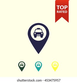map location pin icon