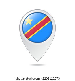 map location tag of Democratic Republic of the Congo flag
