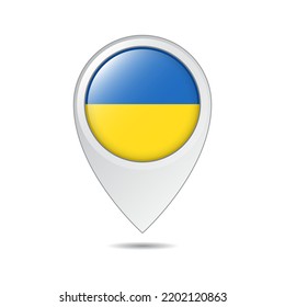 Kartenstandortkennzeichen der Ukraine