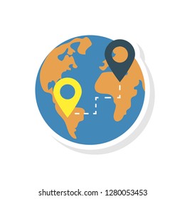map  location   track  