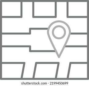Map Location vector icon. Can be used for printing, mobile and web applications.
