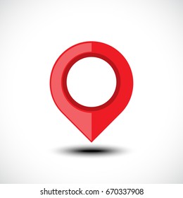 Map Locations Vector Icon Stock Vector (Royalty Free) 670337908 ...