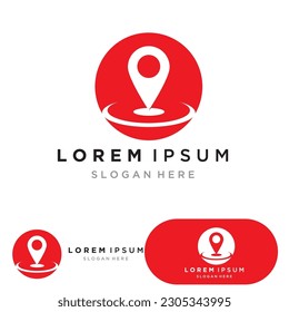 map logo location vector template