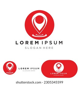 map logo location vector template