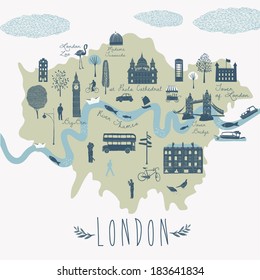 Map of London Attractions