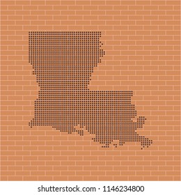 map of Louisiana