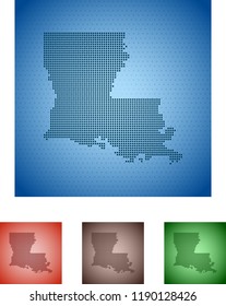 map of Louisiana