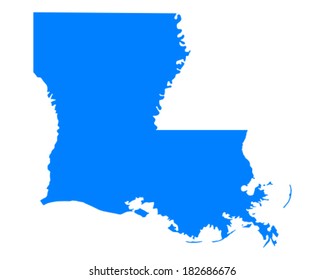 Map of Louisiana