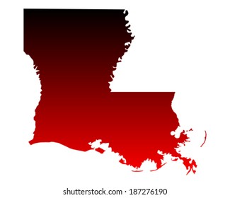 Map of Louisiana