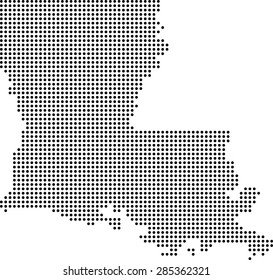 map of Louisiana