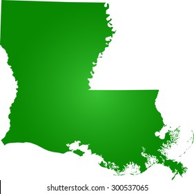 map of Louisiana