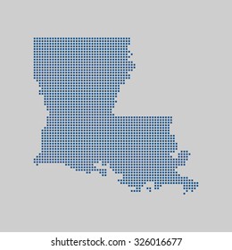 map of Louisiana