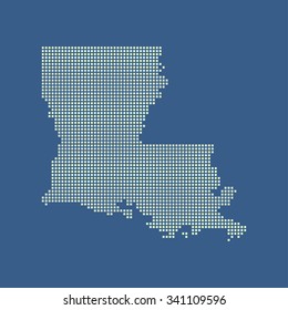 map of Louisiana