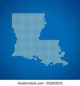 map of Louisiana