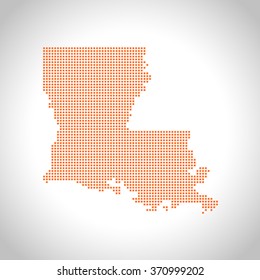 map of Louisiana